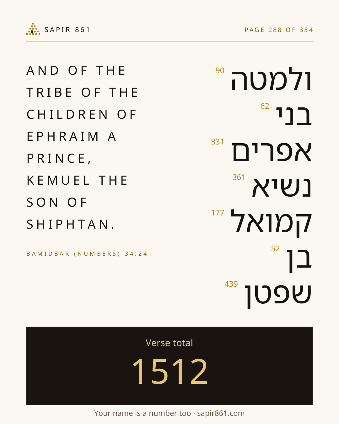 Verse card 288