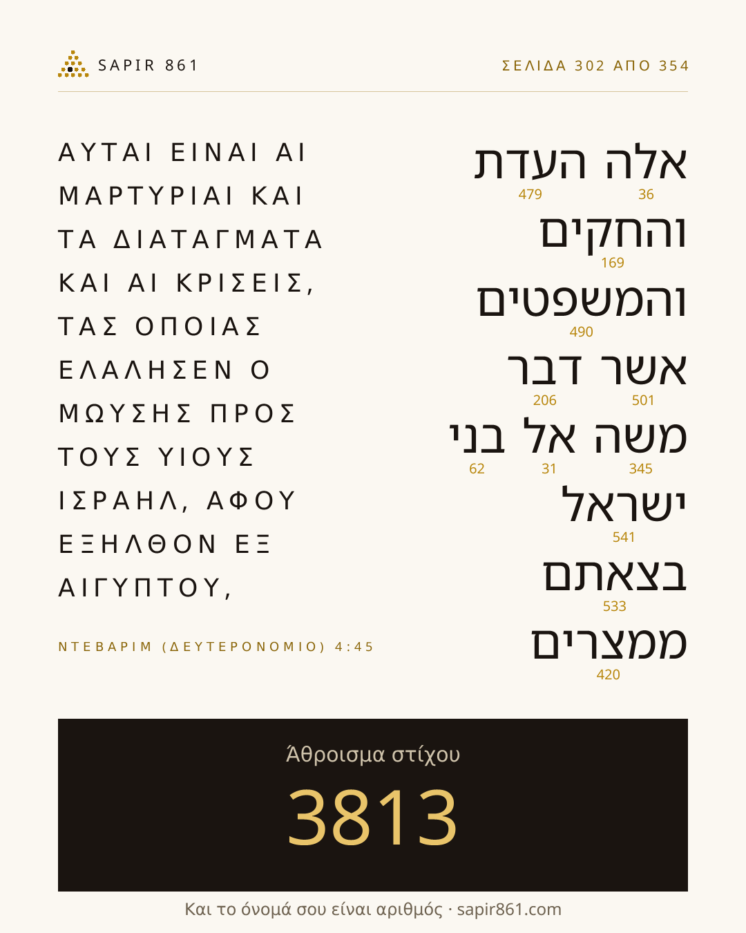 Κάρτα στίχου 302