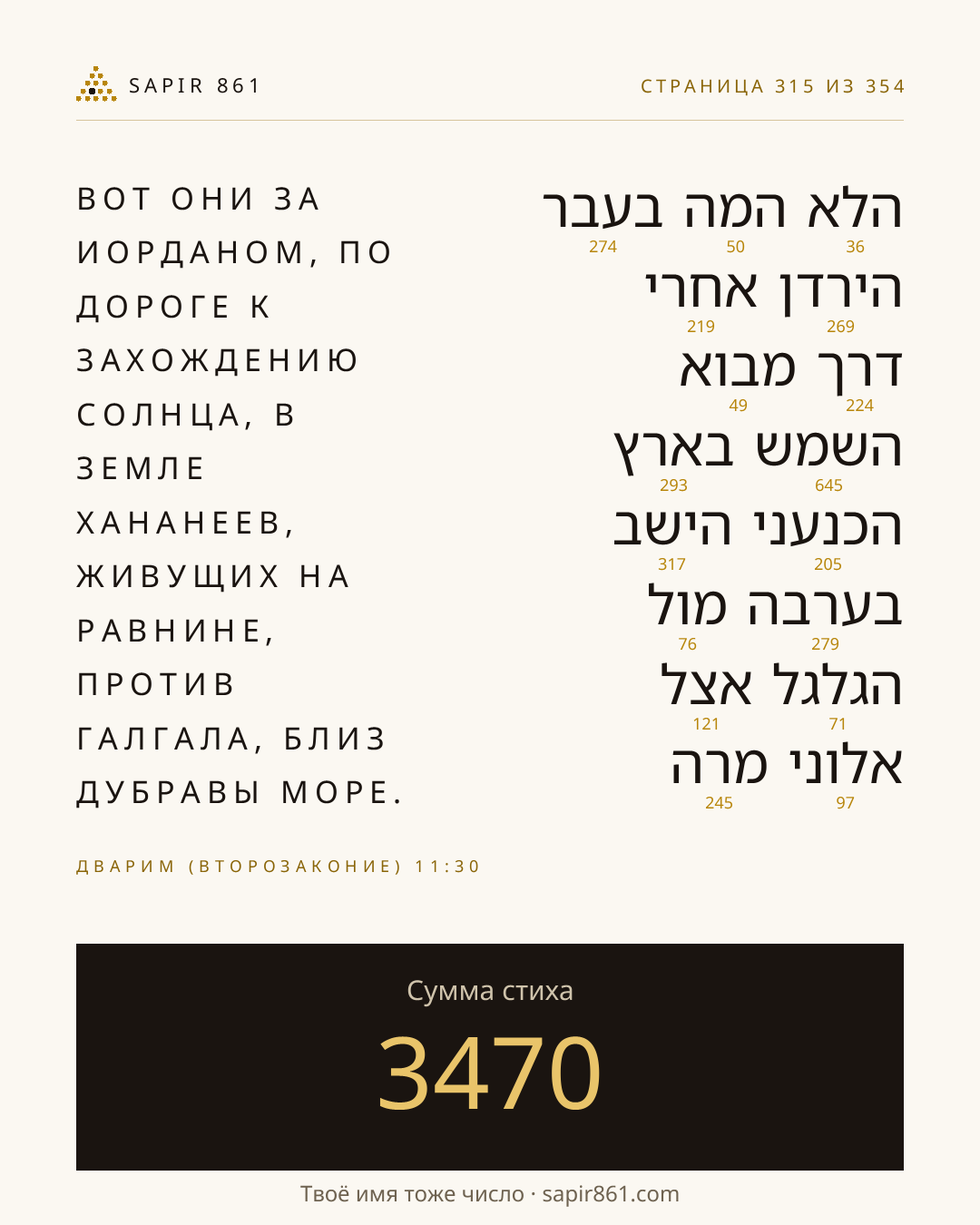 Карточка стиха 315