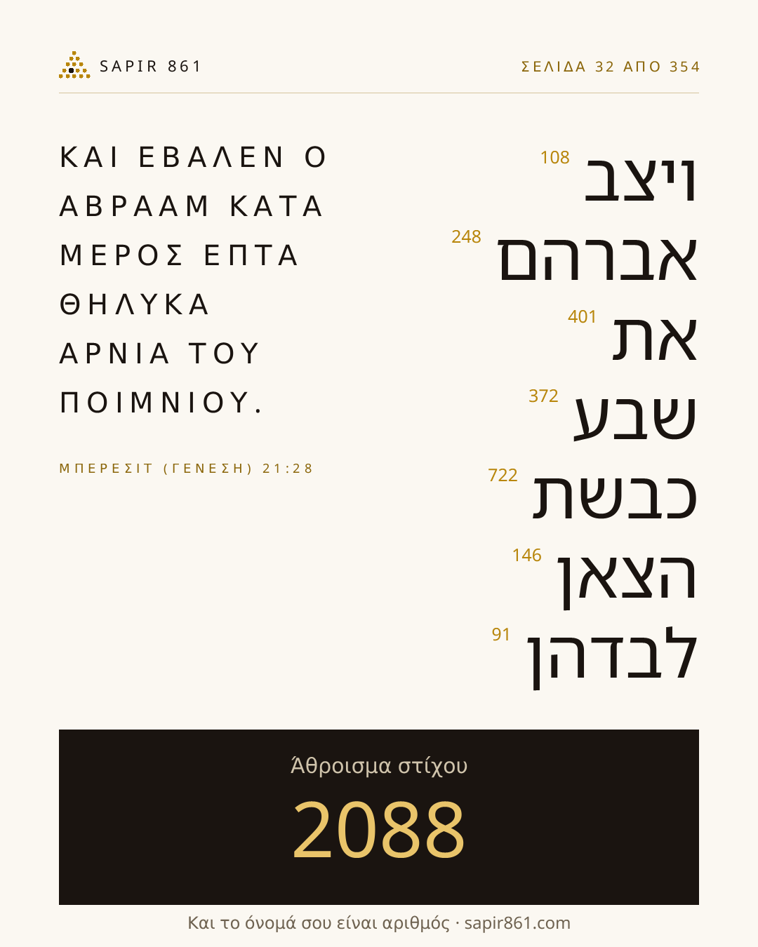 Κάρτα στίχου 32