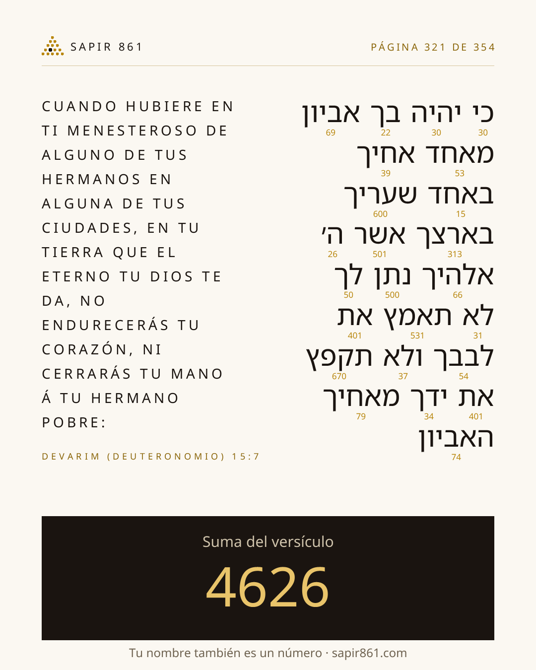 Tarjeta del versículo 321