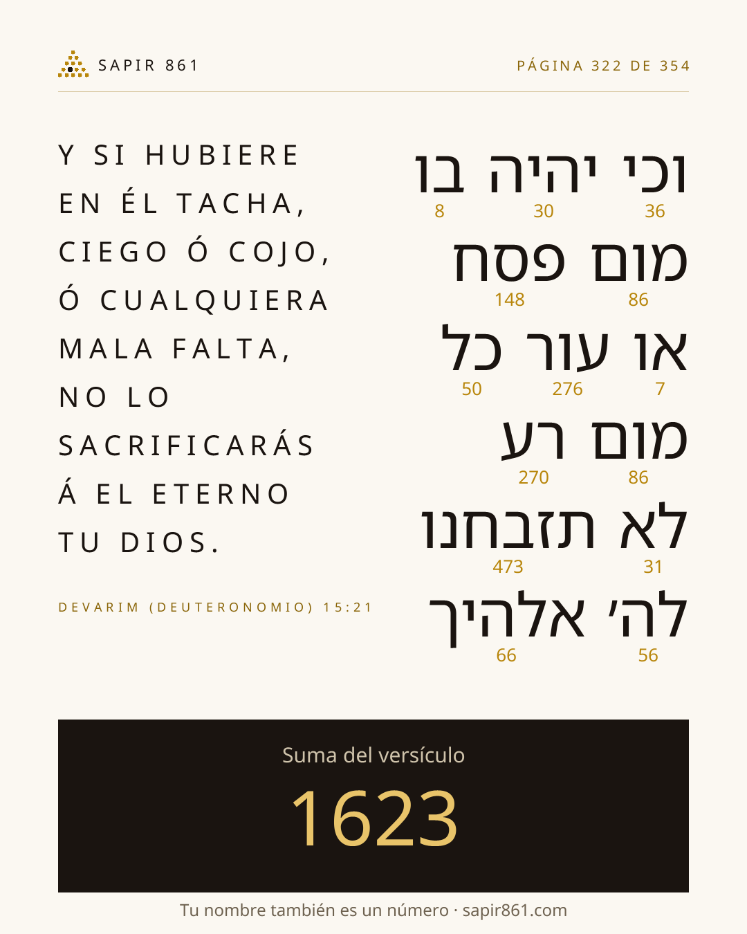 Tarjeta del versículo 322