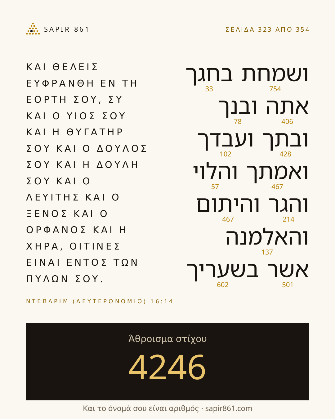 Κάρτα στίχου 323