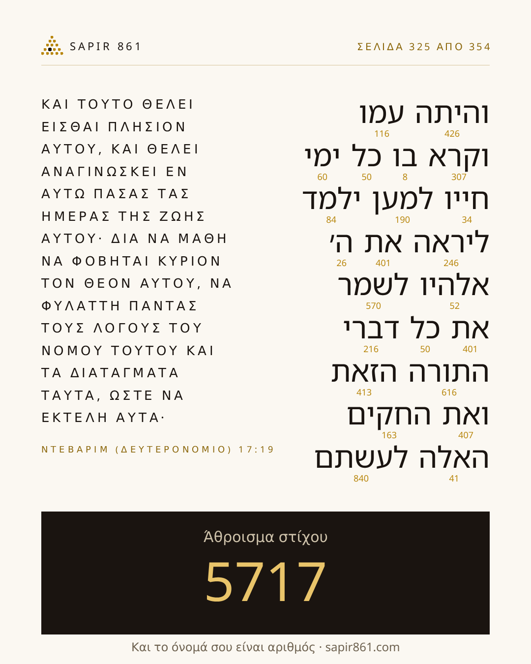 Κάρτα στίχου 325