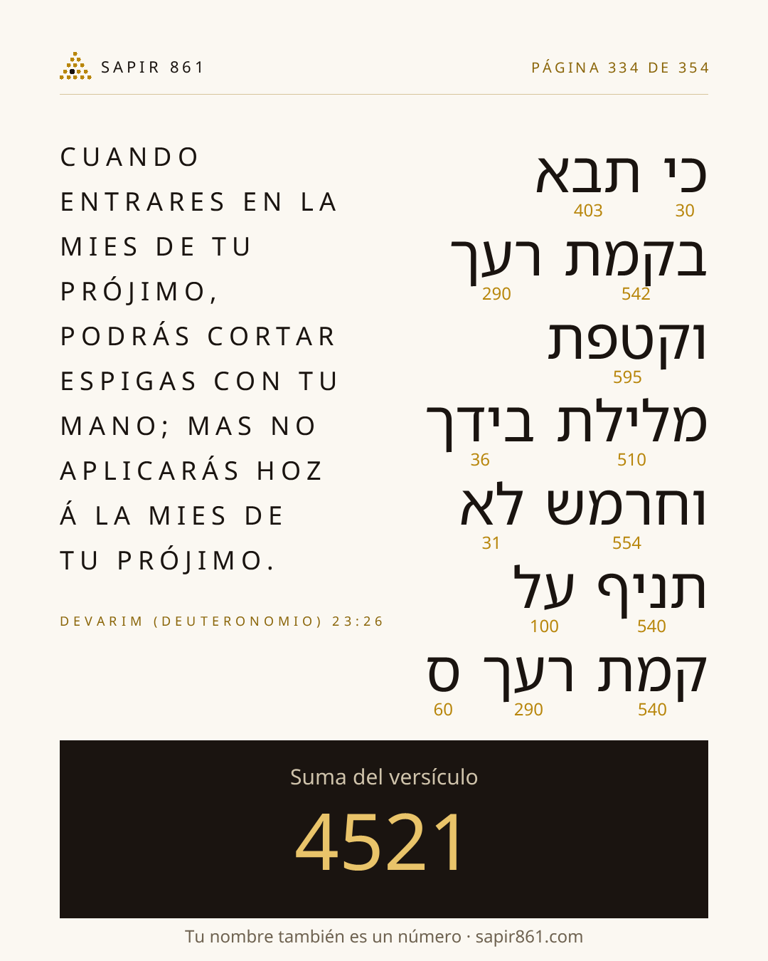 Tarjeta del versículo 334