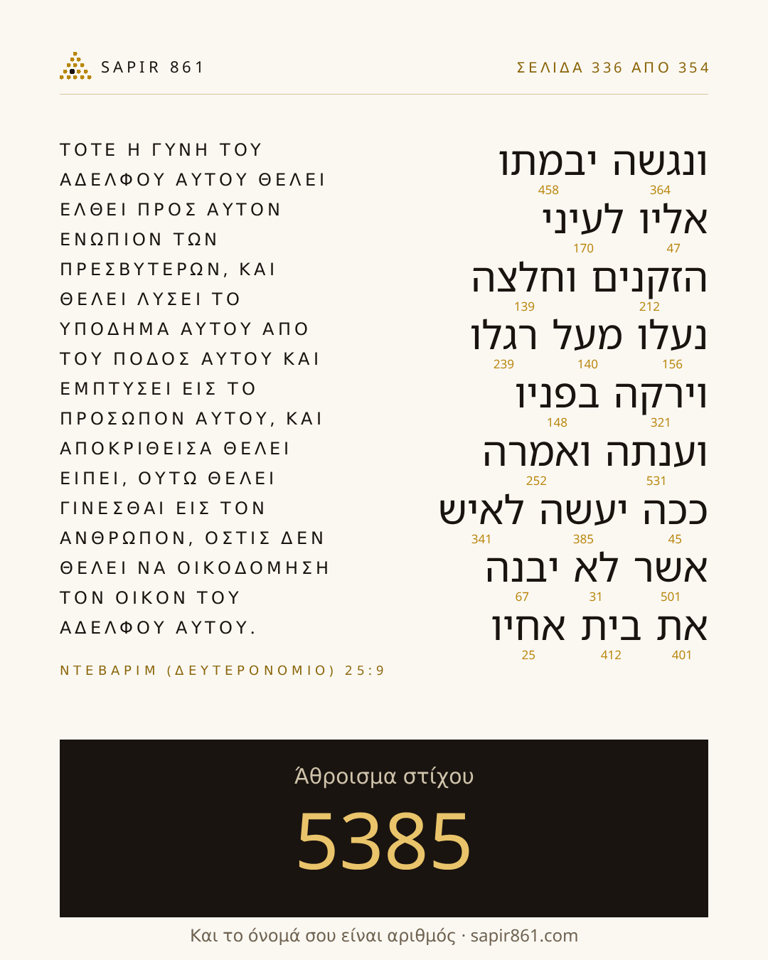 Κάρτα στίχου 336