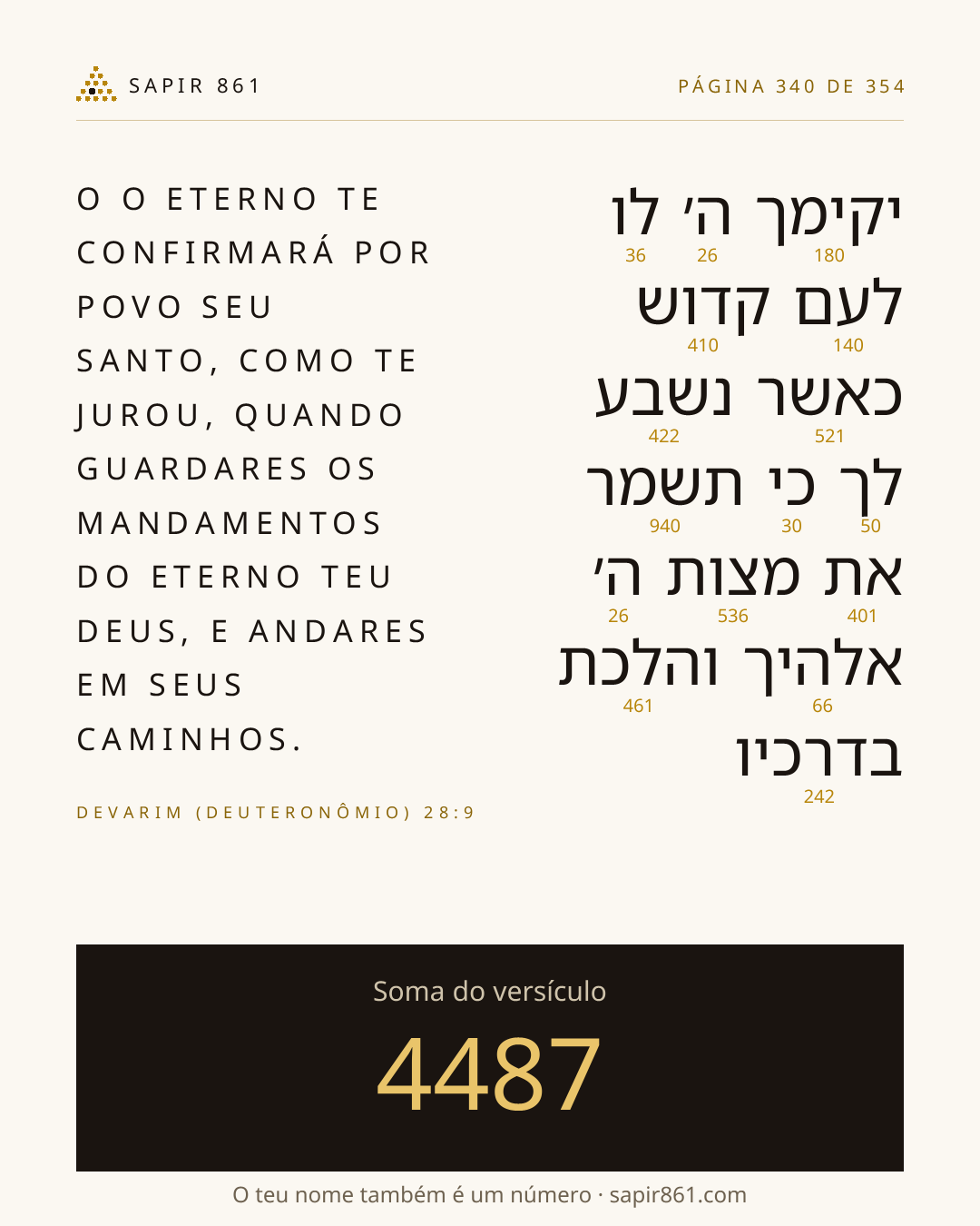 Cartão do versículo 340