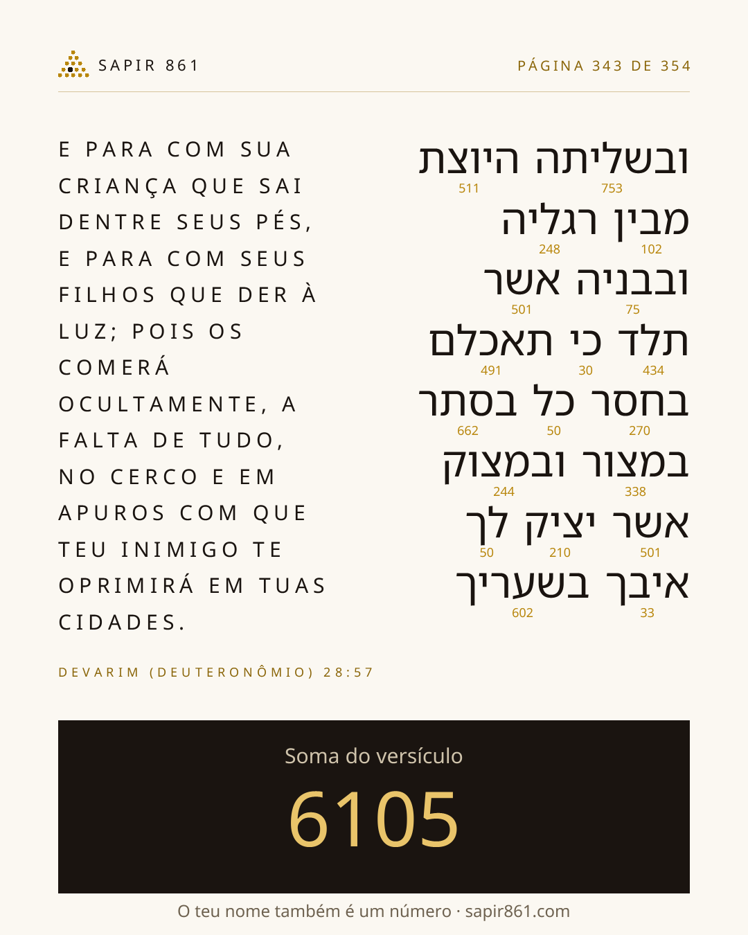 Cartão do versículo 343
