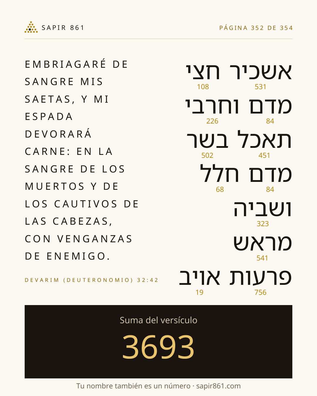 Tarjeta del versículo 352