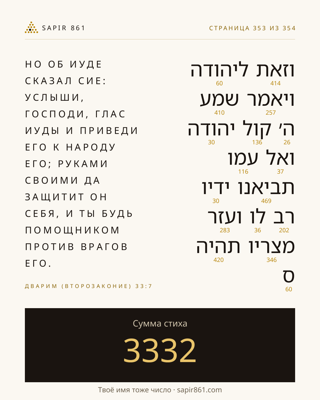 Карточка стиха 353