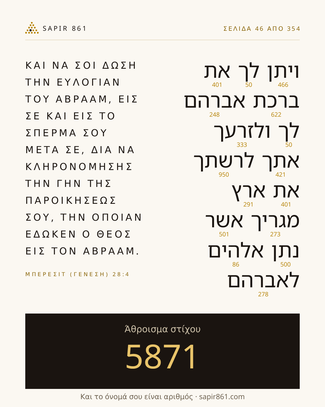 Κάρτα στίχου 46