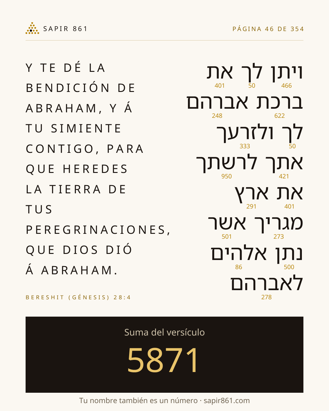 Tarjeta del versículo 46