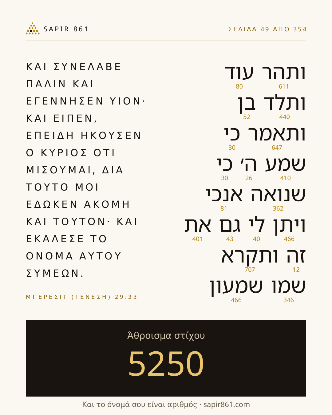 Κάρτα στίχου 49