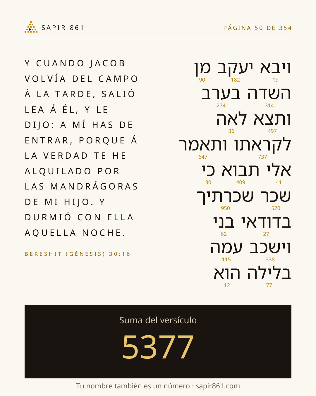 Tarjeta del versículo 50