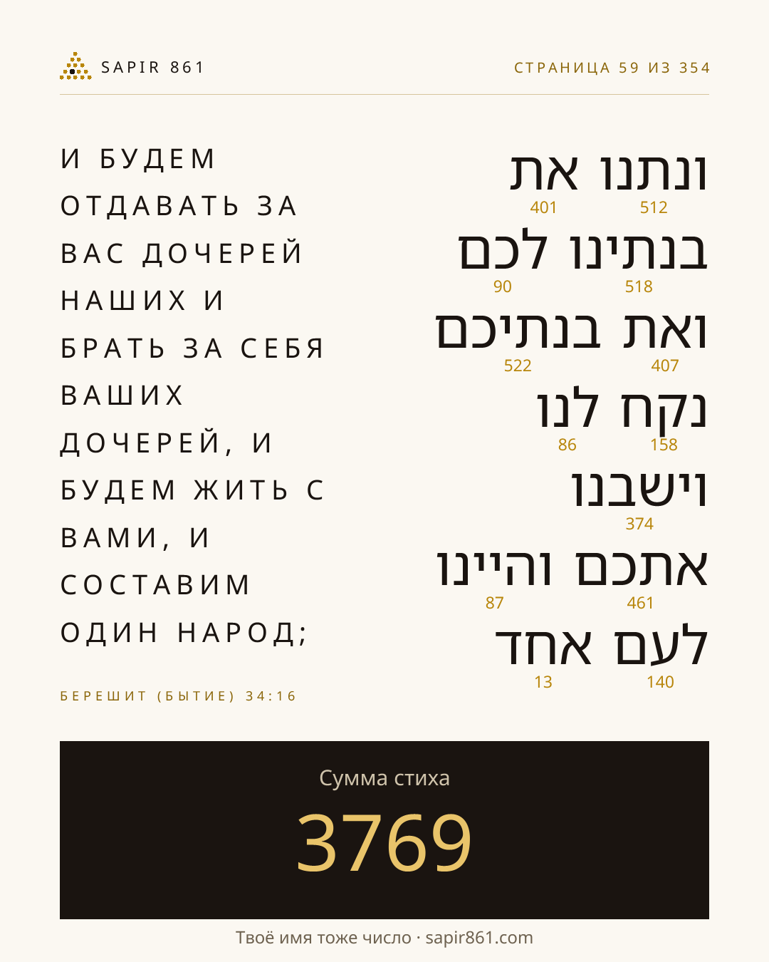 Карточка стиха 59