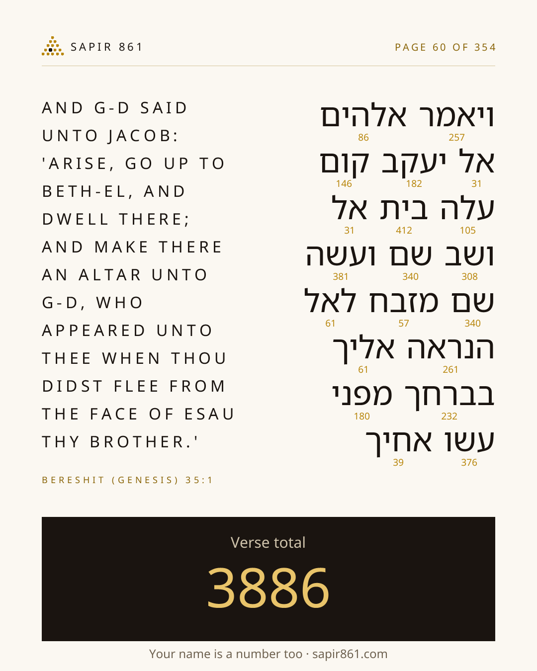 Verse card 60