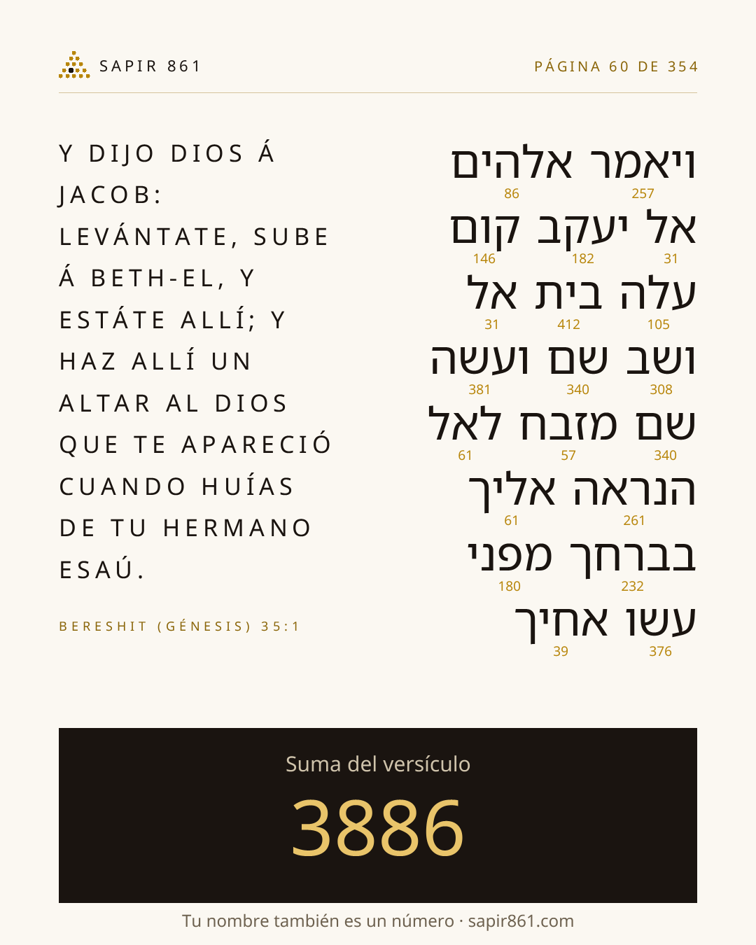 Tarjeta del versículo 60