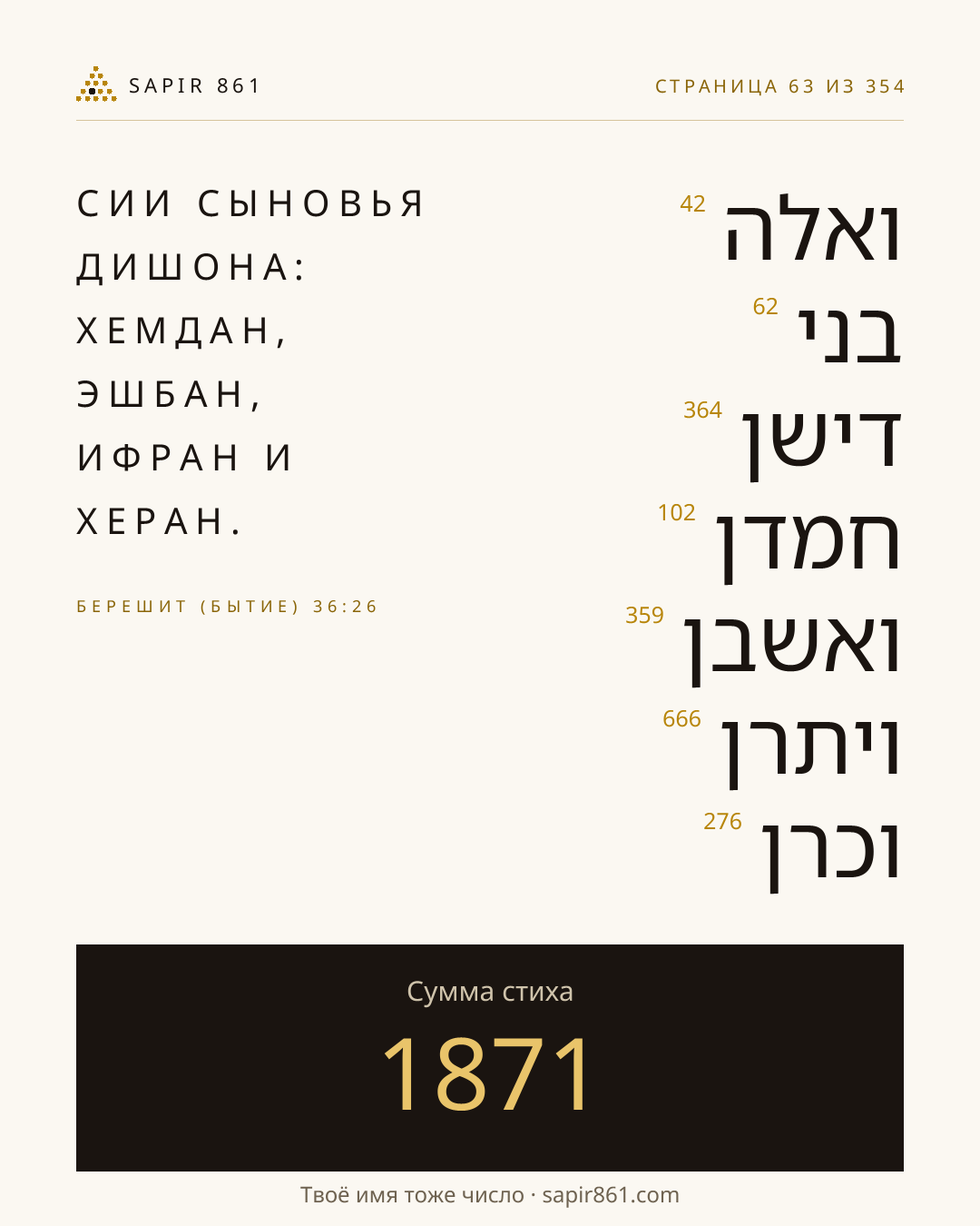 Карточка стиха 63
