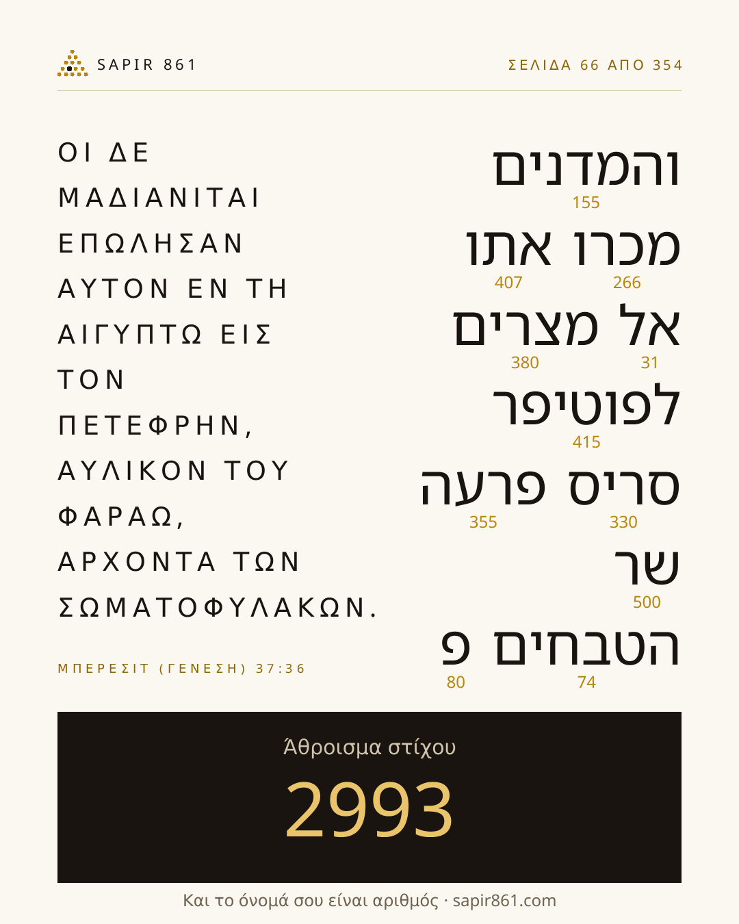 Κάρτα στίχου 66