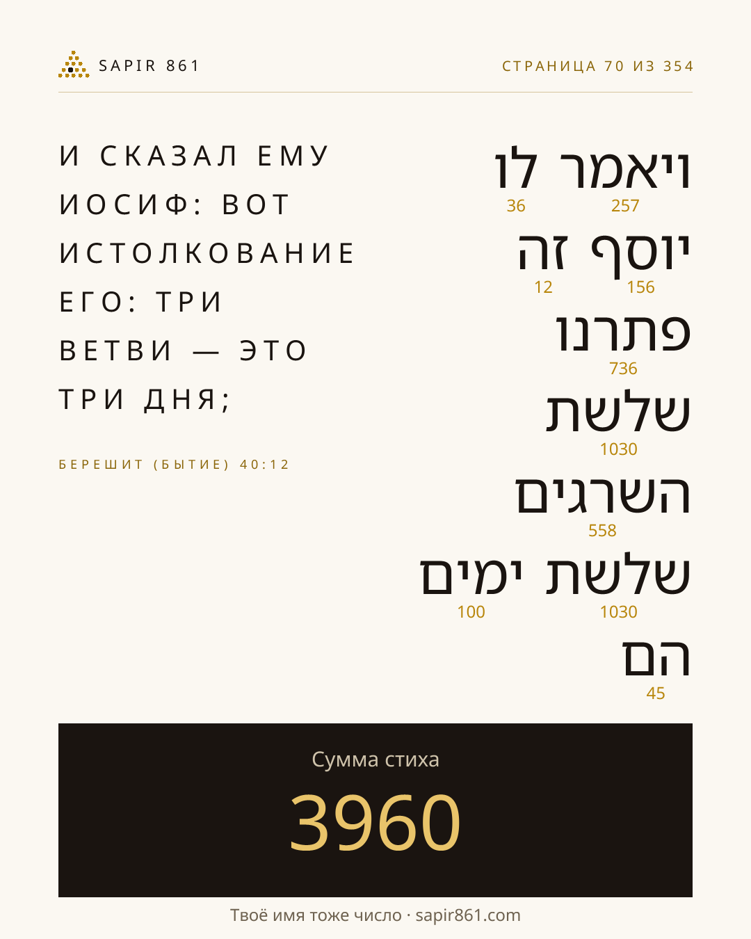 Карточка стиха 70