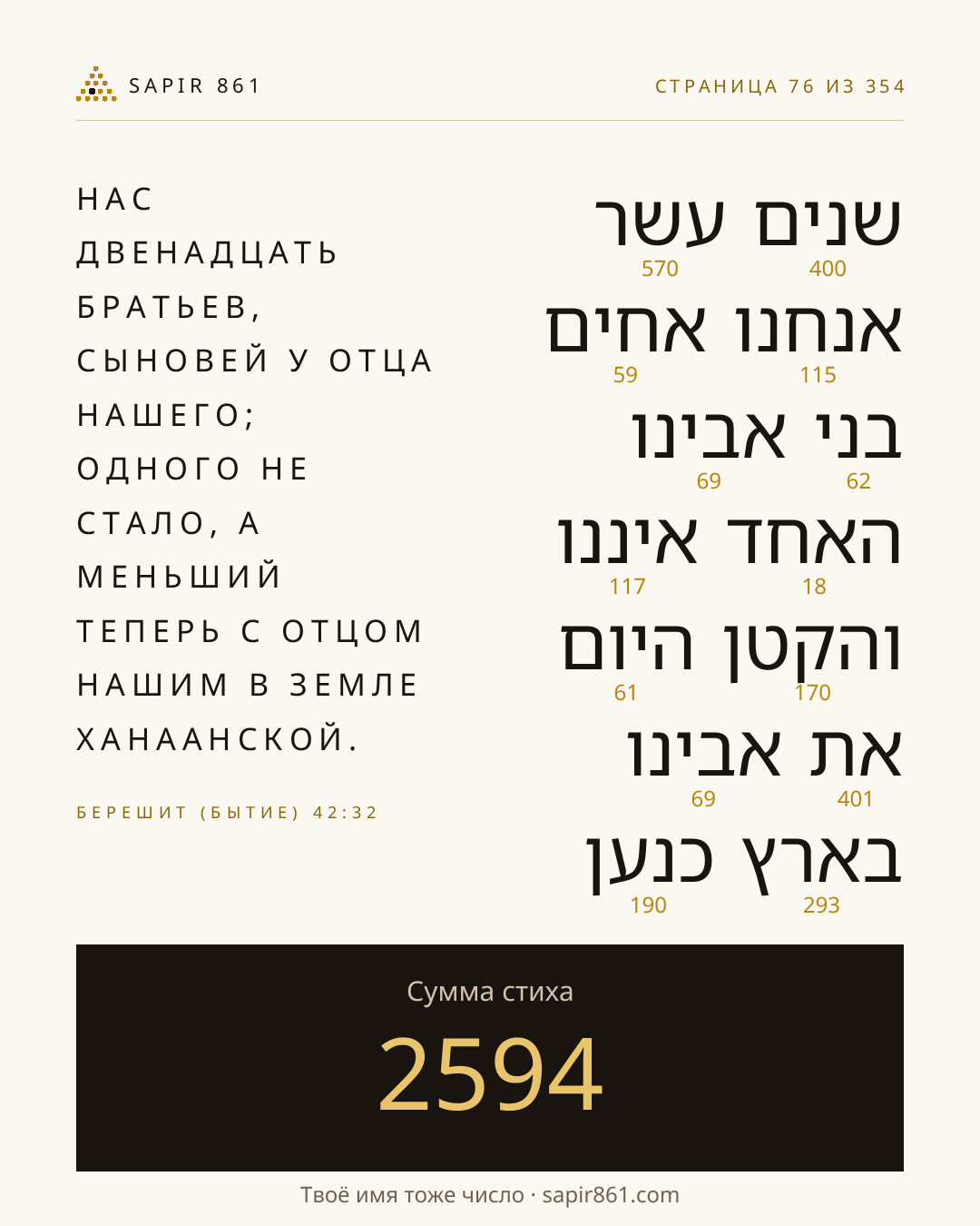 Карточка стиха 76