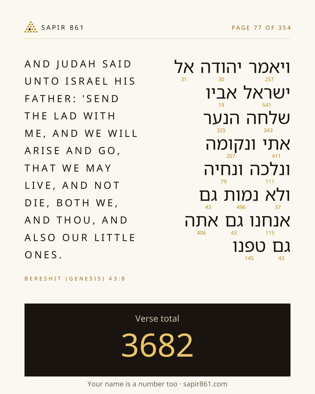 Verse card 77