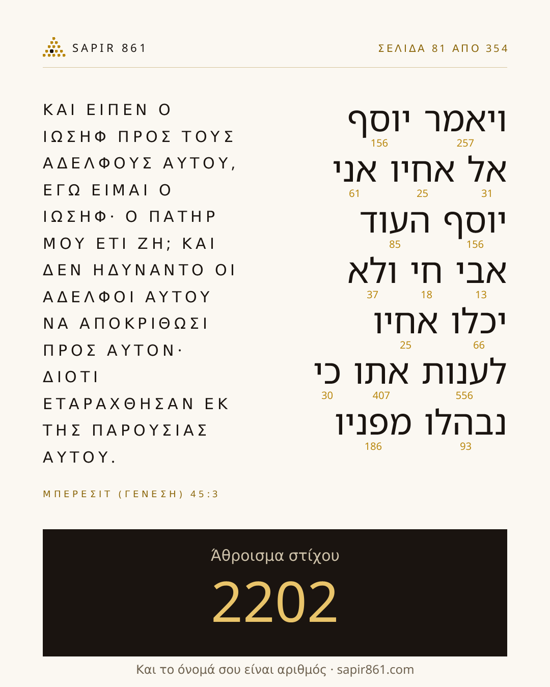 Κάρτα στίχου 81