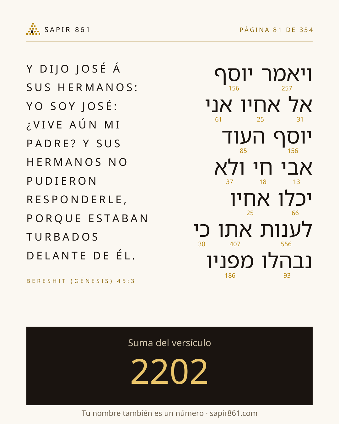 Tarjeta del versículo 81