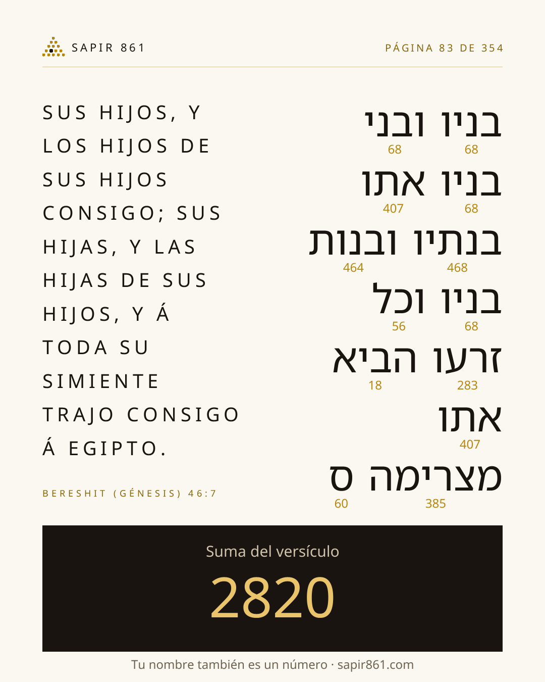 Tarjeta del versículo 83