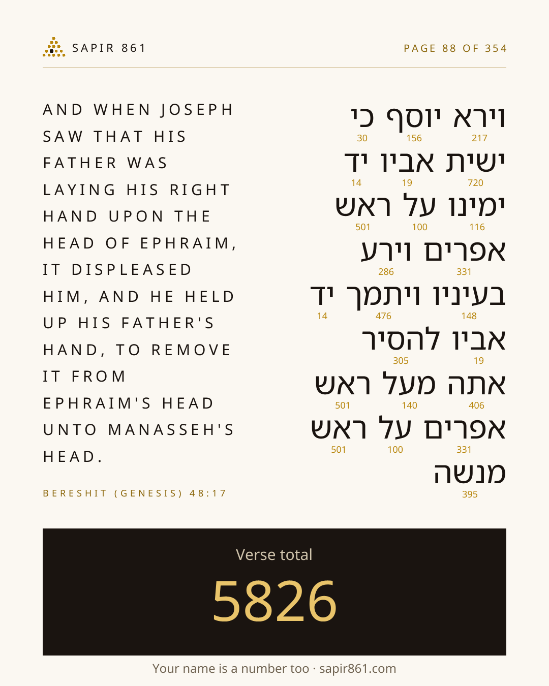 Verse card 88
