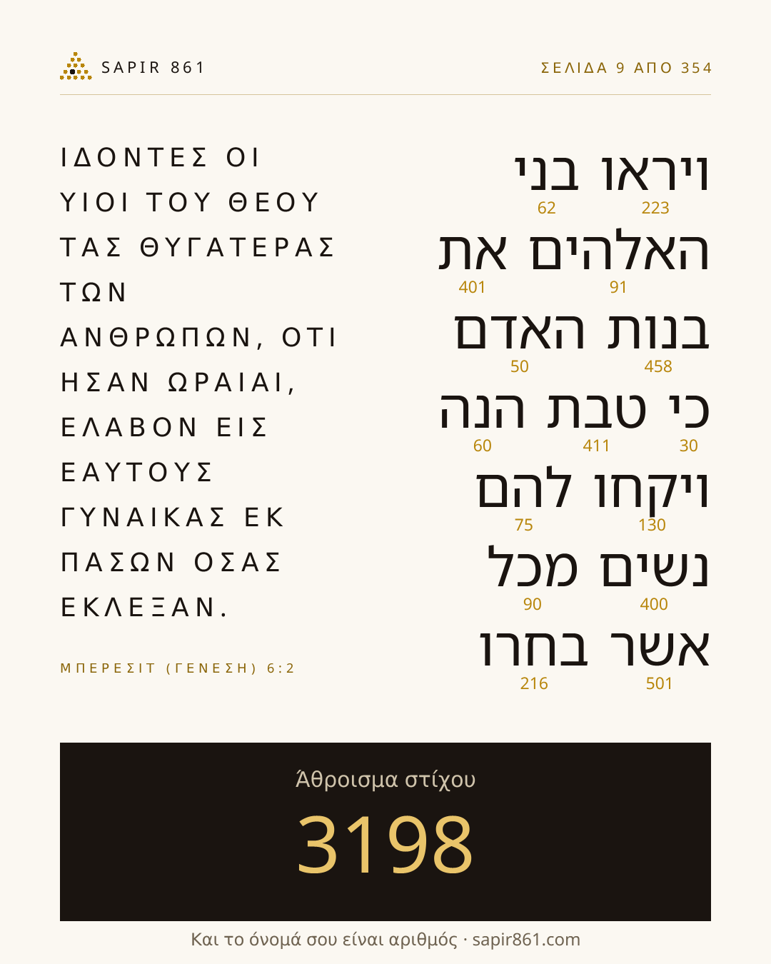Κάρτα στίχου 9