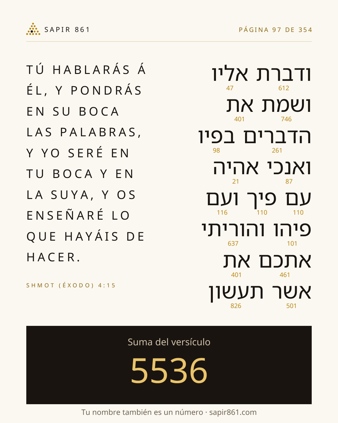 Tarjeta del versículo 97